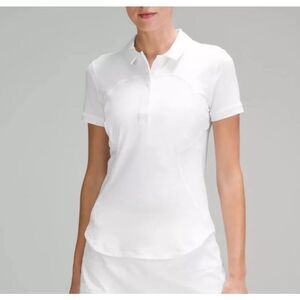 Lululemon Quick drying short sleeve polo sz 2
